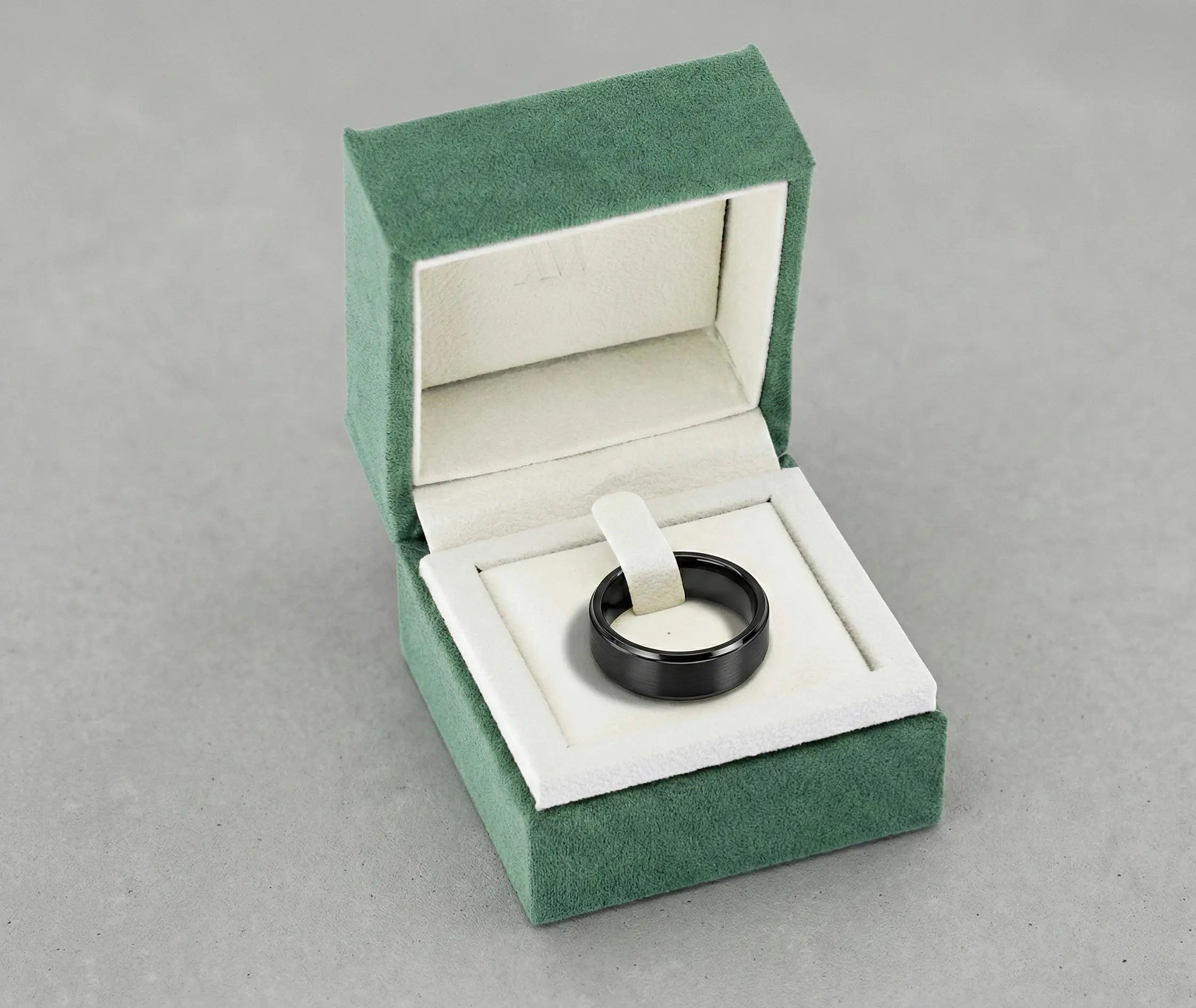 The Sentinel Band - Tungsten with Black Plate